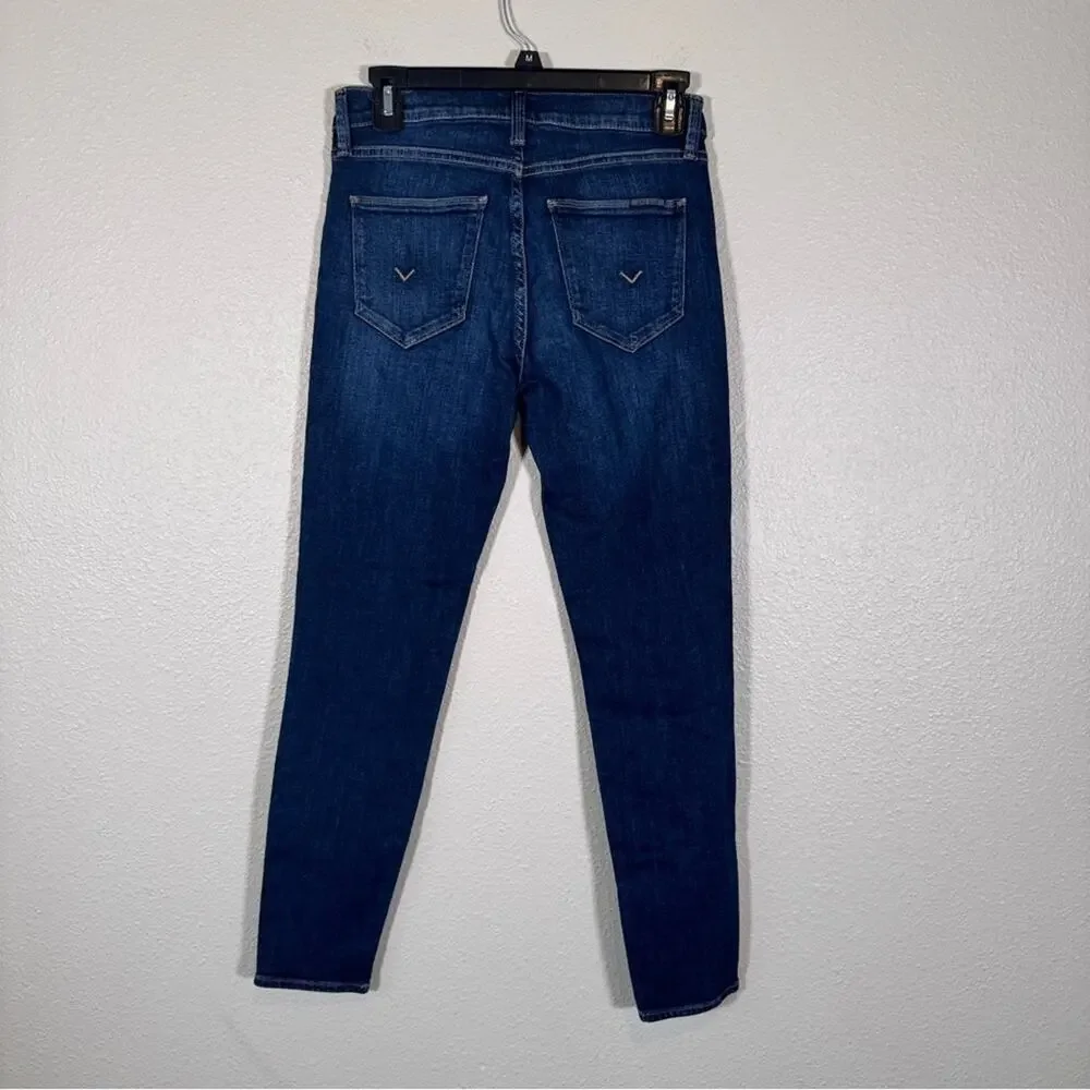 Hudson Blue Natalie Mortal Skinny Jeans Womens 27 Classic Fall Denim Ankle
